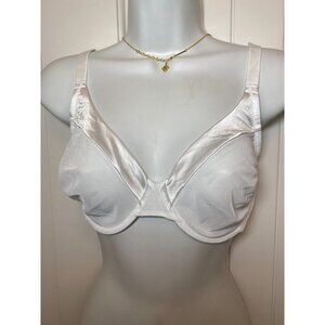 Wingslove See Through Unlined Sheer Lace Bra, Underwire Size 36D